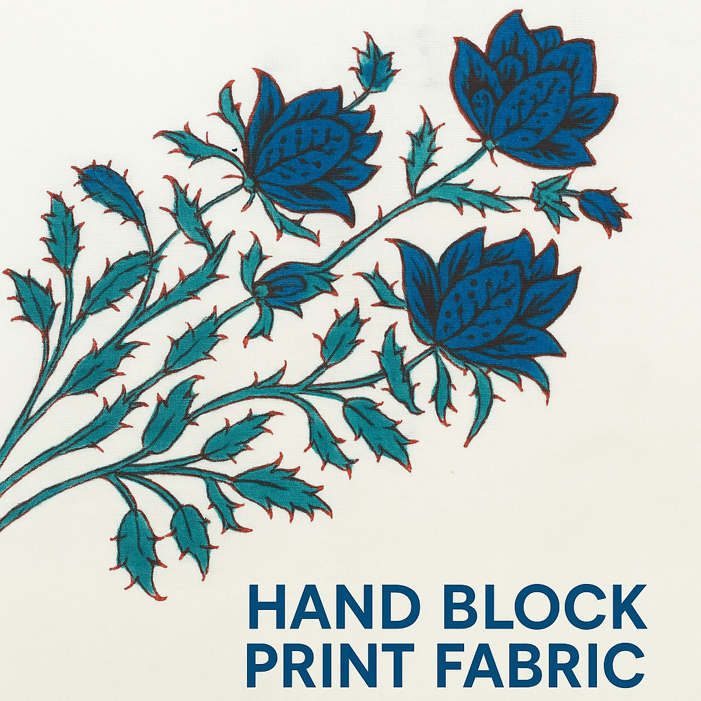 hand block print fabric by Govind exports